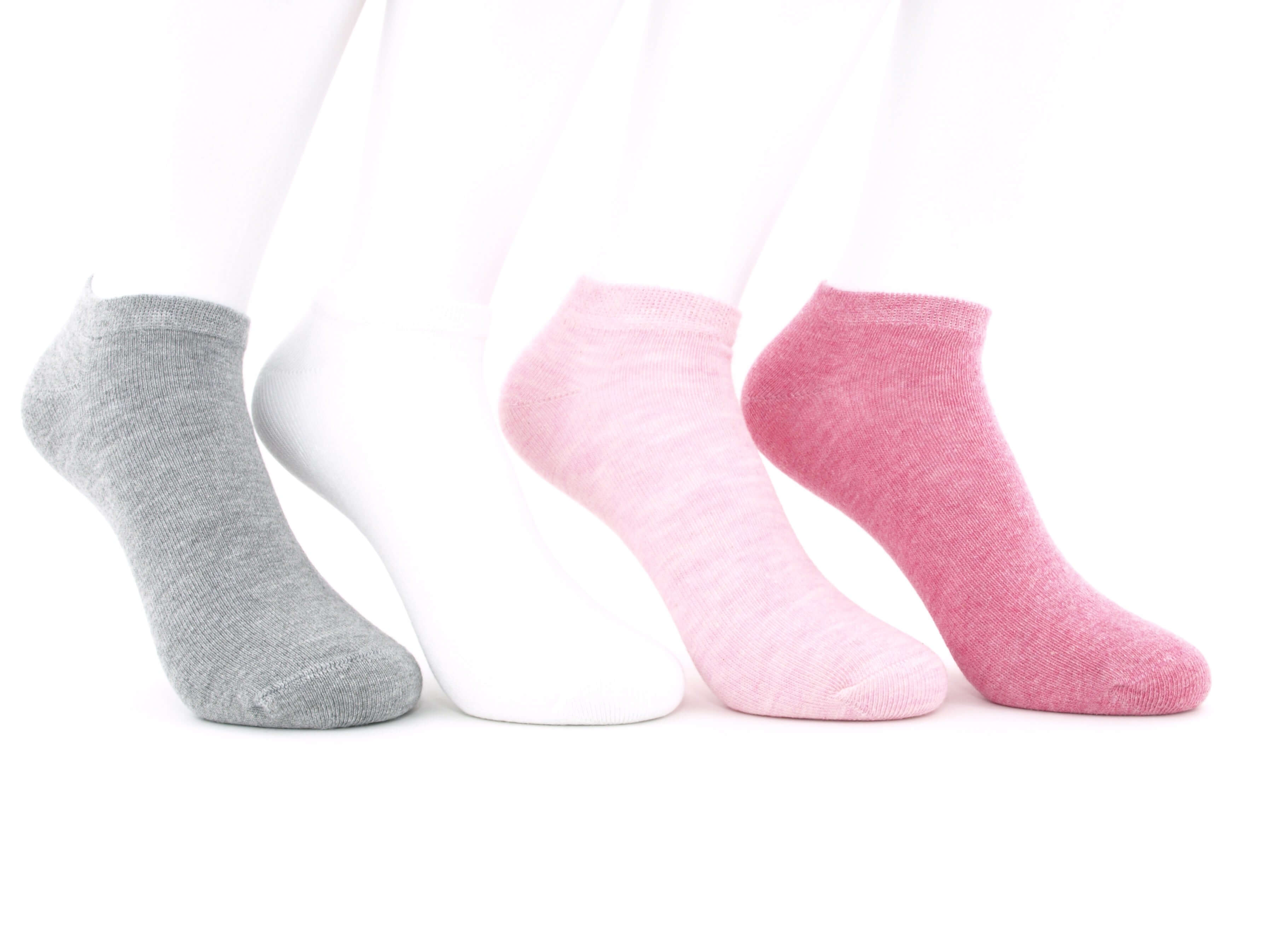Bild: Bambus Sneaker Socken Kinder rosa 1