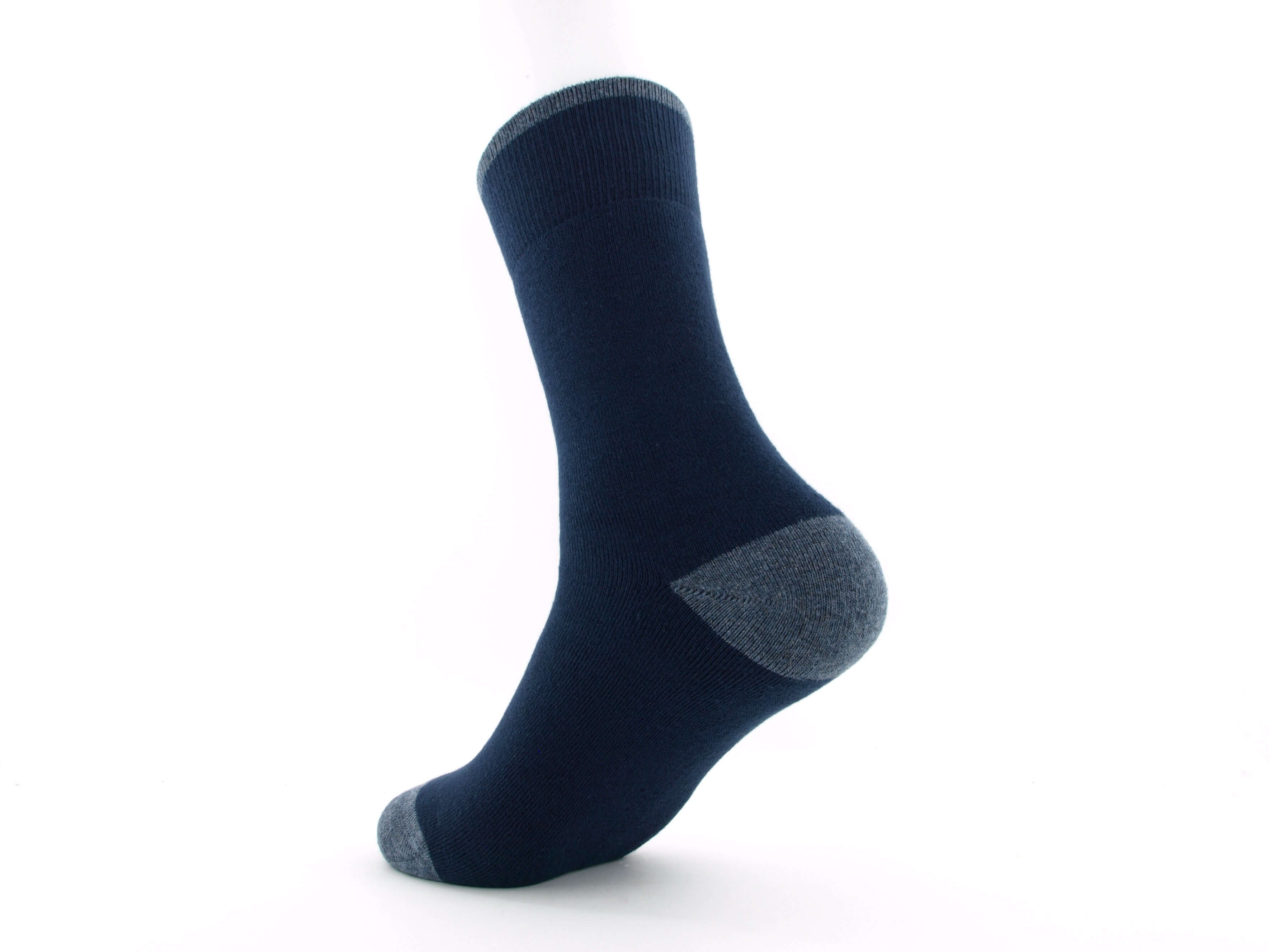 Bild: Bio Socken Frottee marine 2