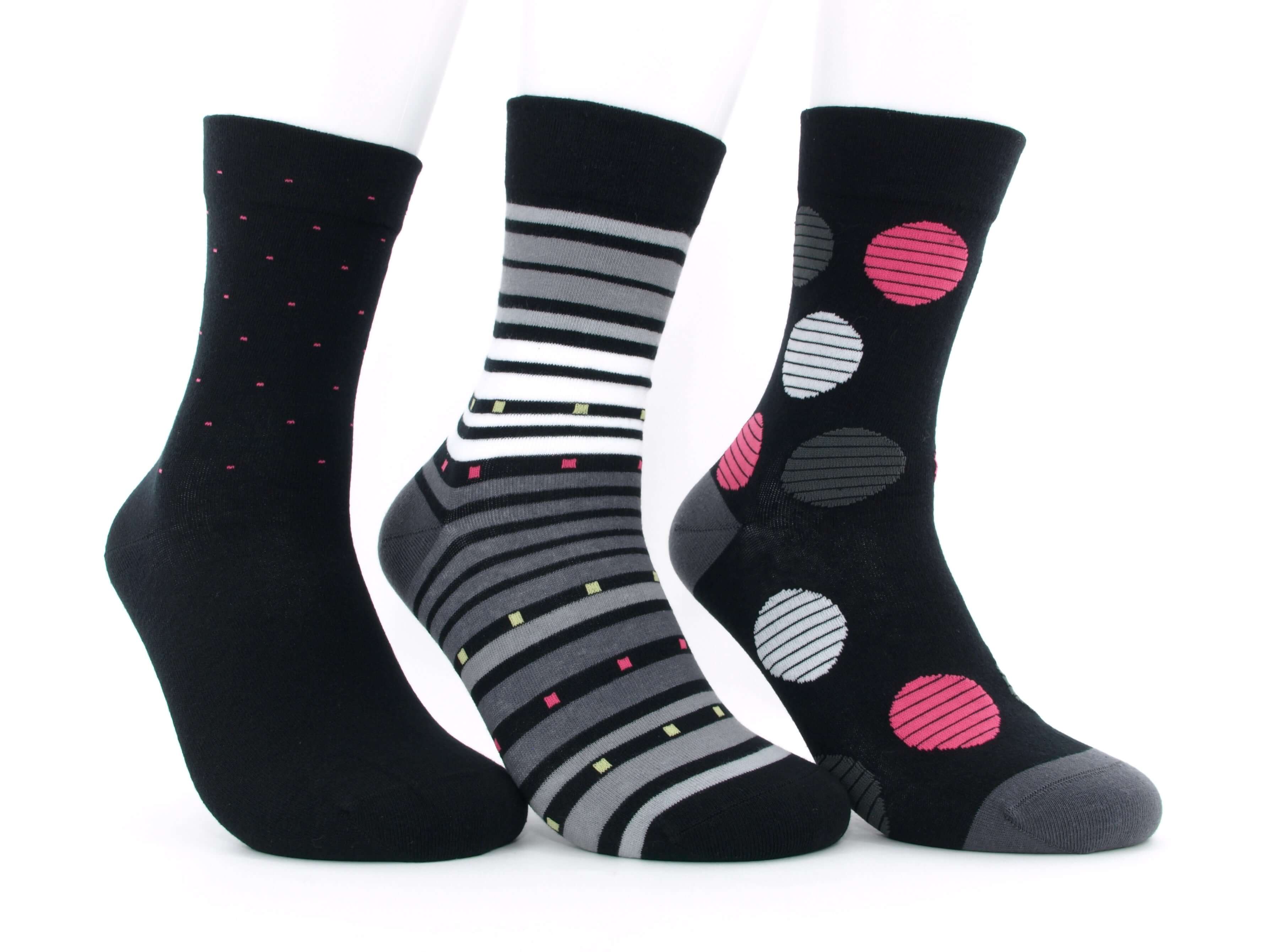 Bild: Diabetiker Socken Damen bunt Herbst 1