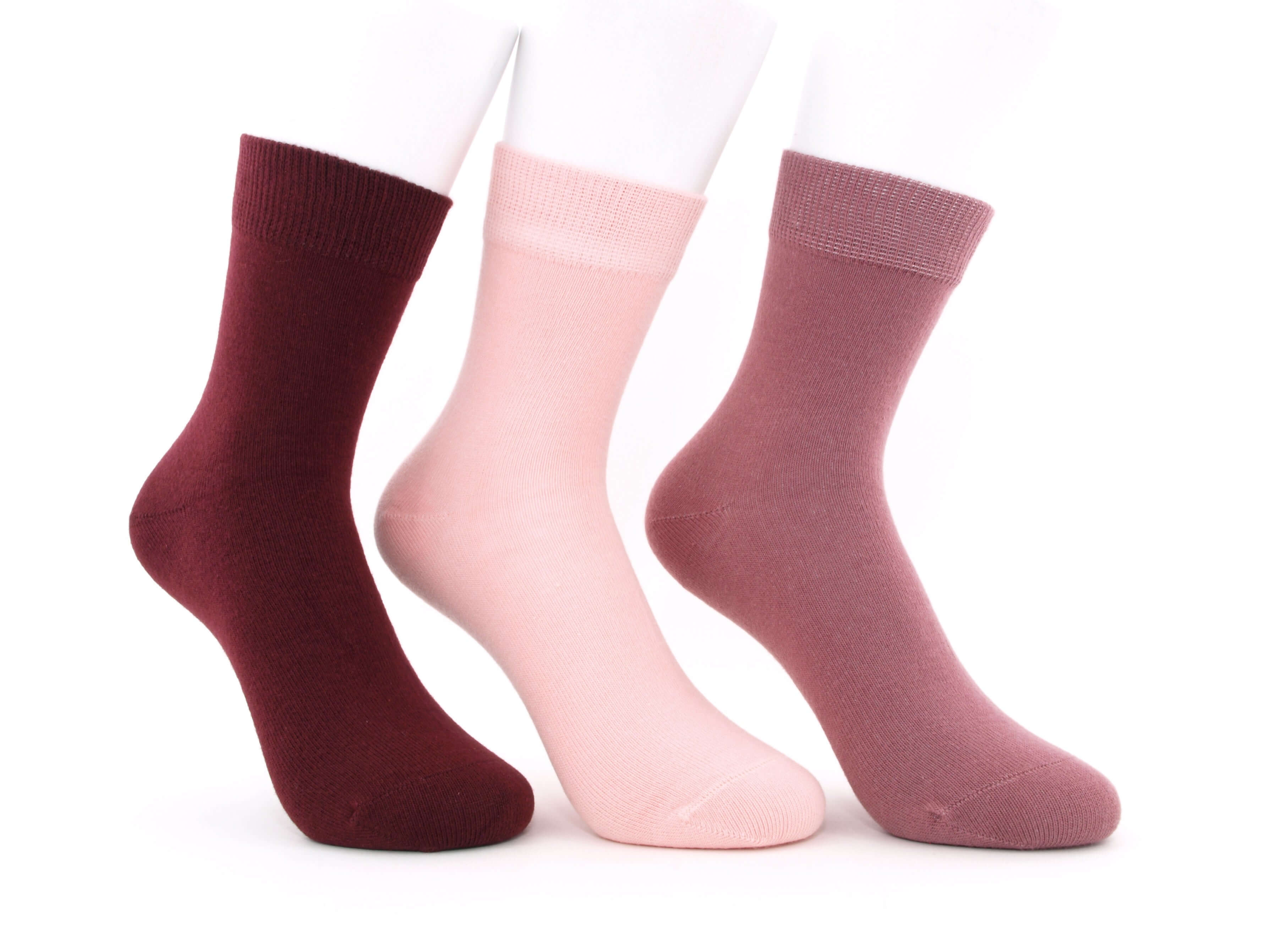 Bild: Kindersocken ohne Naht rosa 1