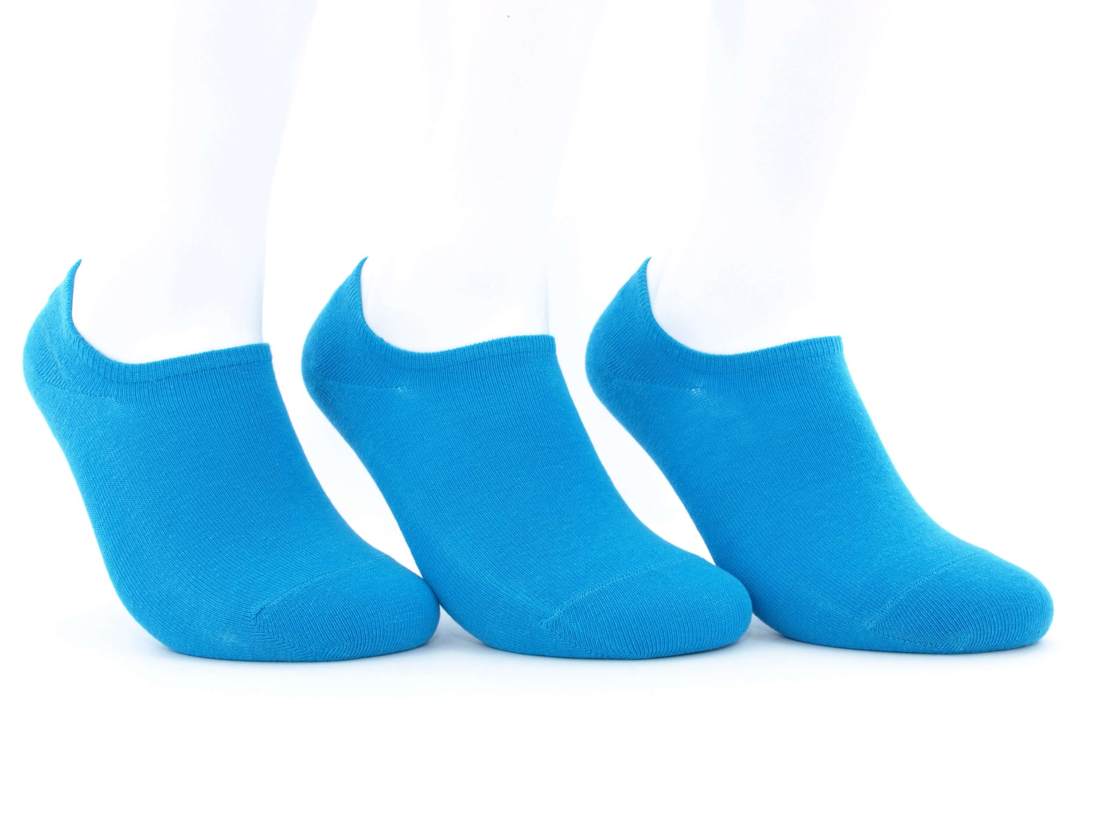 Bild: Low Cut Socken blau 1