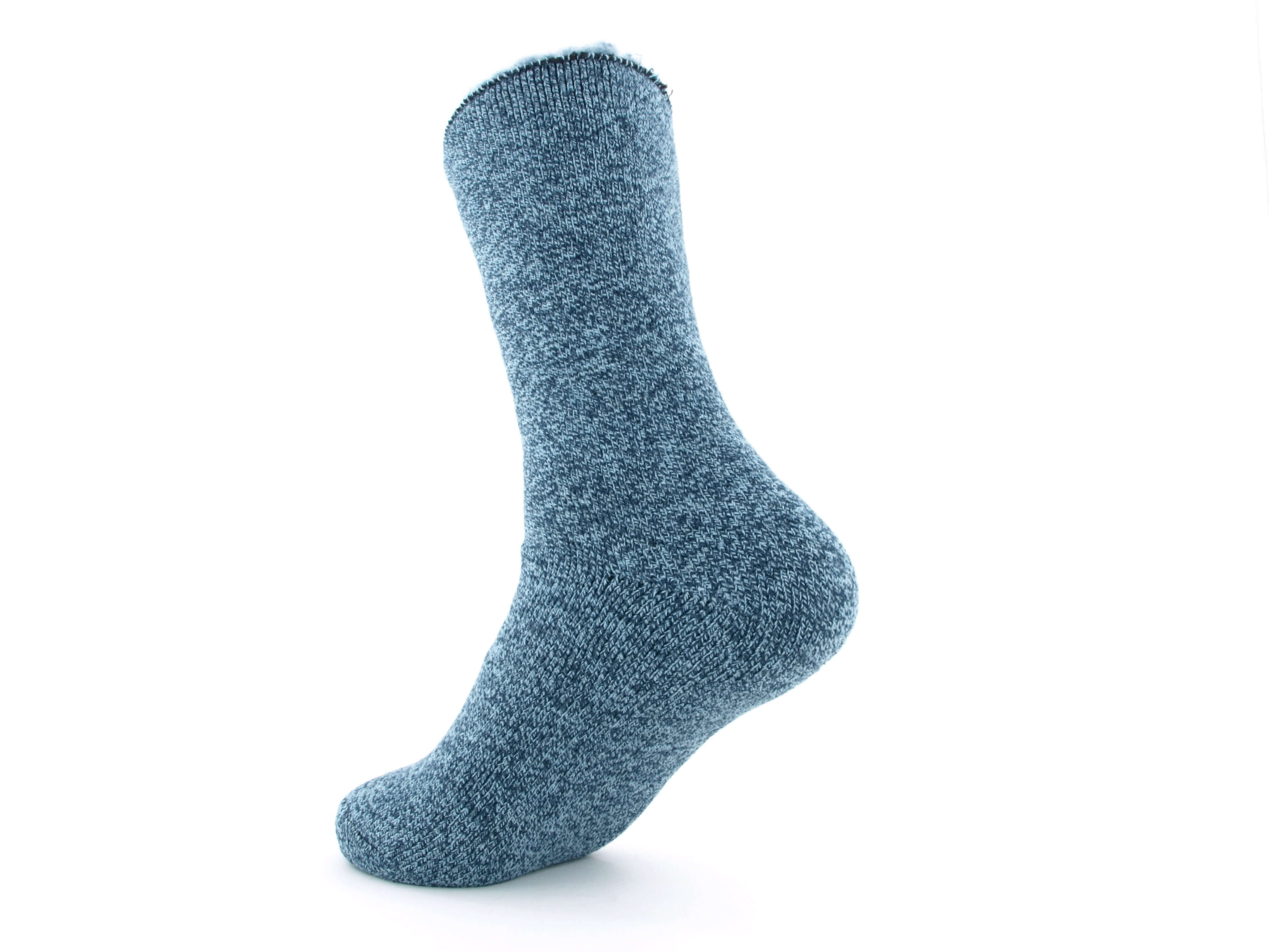 Bild: Mega Thermosocken blau meliert 2