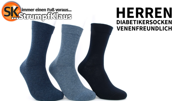 Video: Diabetiker Socken Herren Jeanstöne