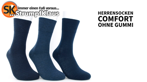 Video: Herrensocken ohne Gummibund Jeanstöne