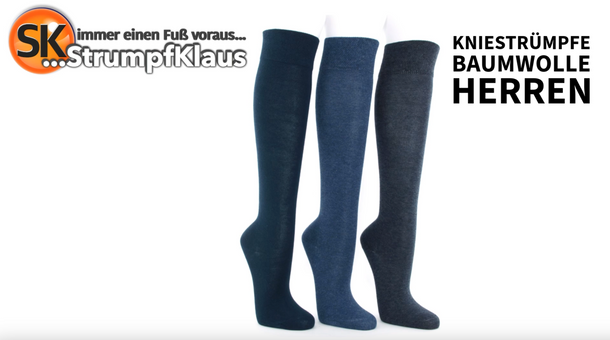 Video: Kniestrümpfe Herren jeans