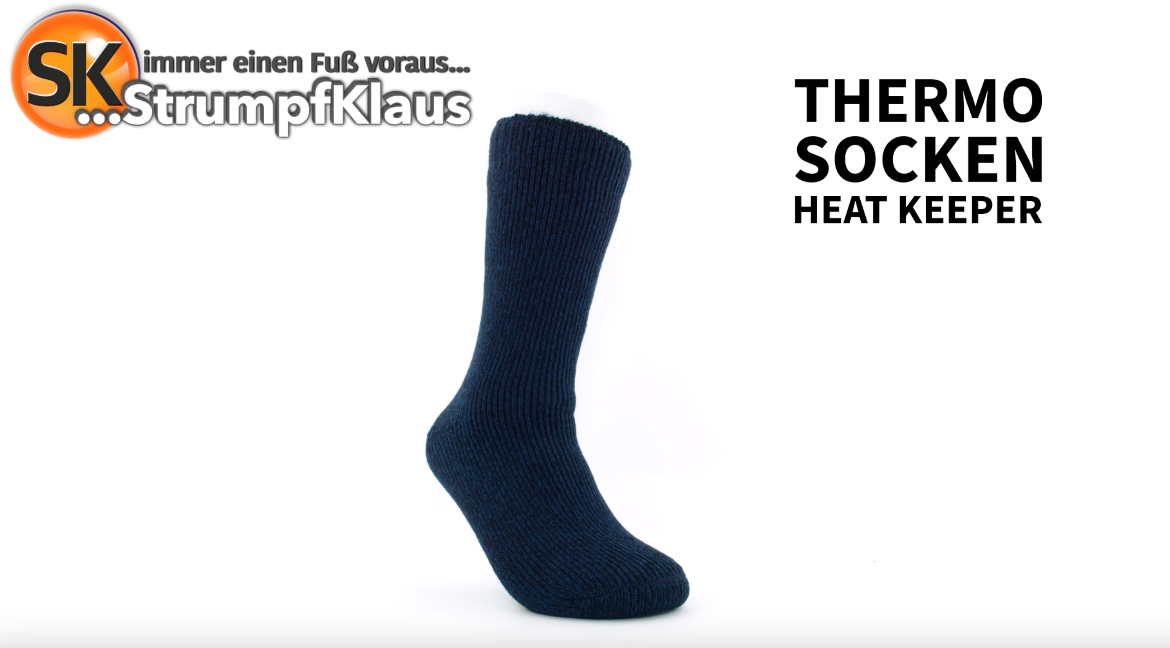 Video: Thermosocken extra warm marine