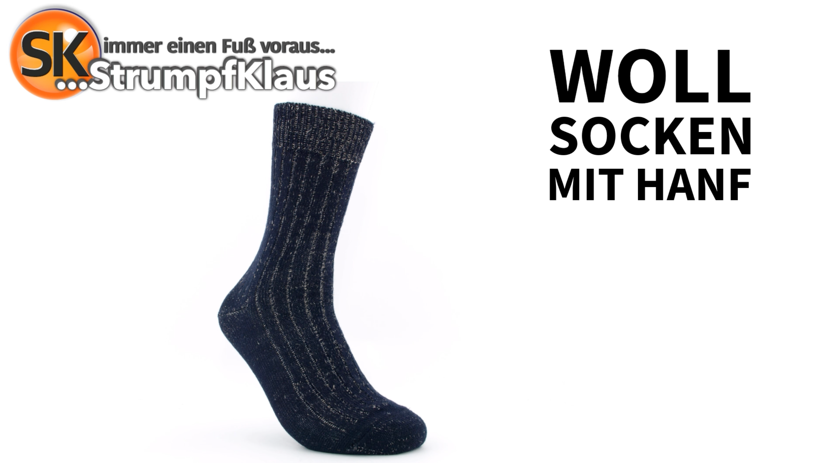 Video: Wollsocken mit Hanf