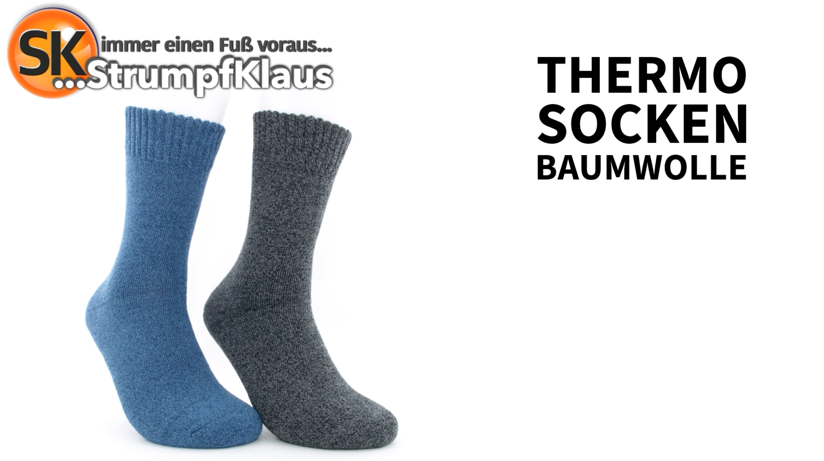 Video: Thermosocken Damen jeans