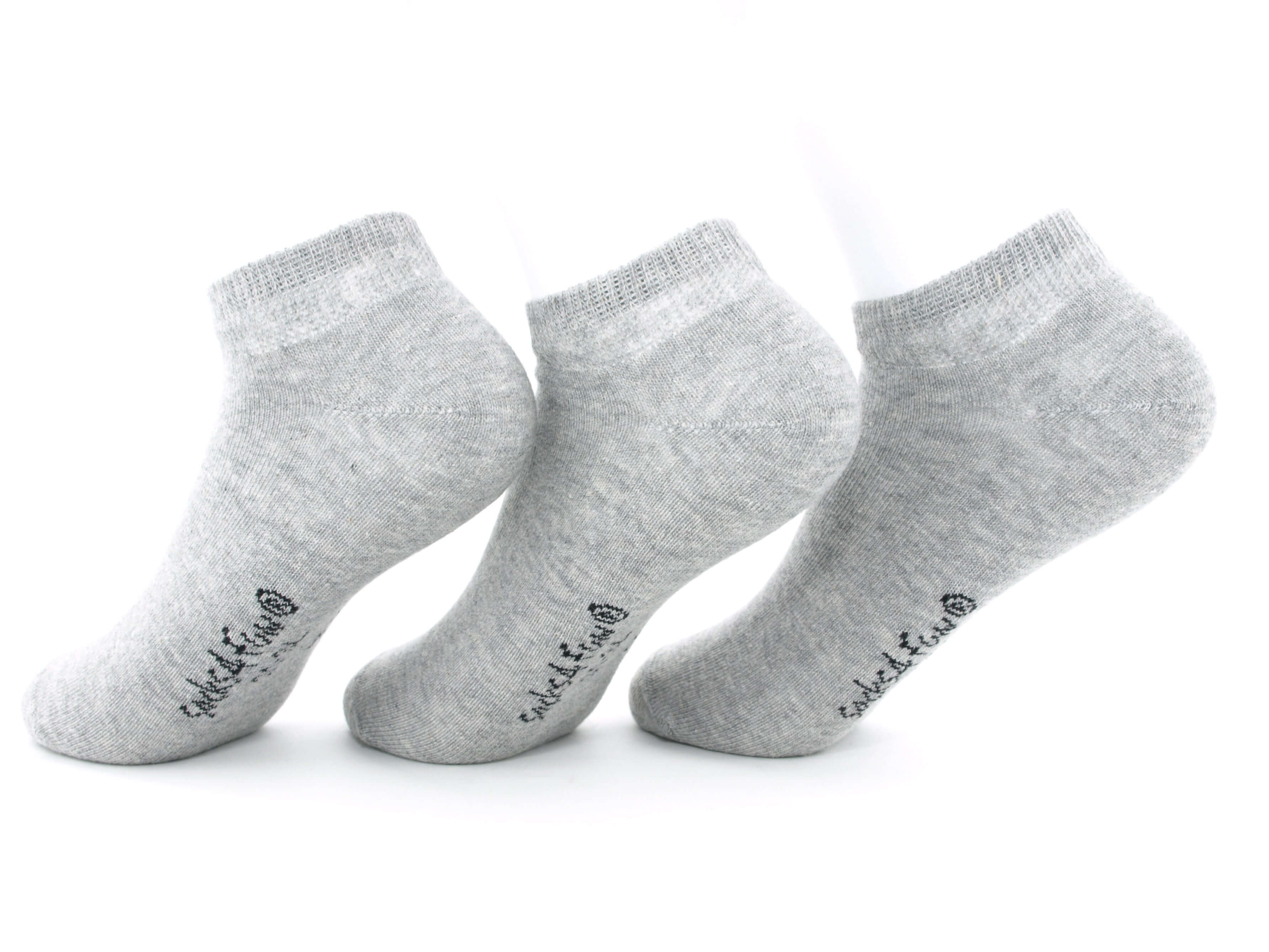 Bild: Sneaker Socken Kinder grau 2