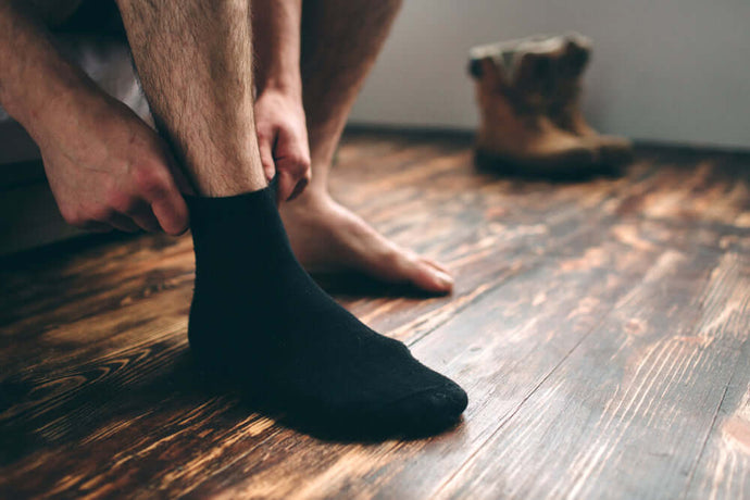Bild: Socken ohne Gummidruck