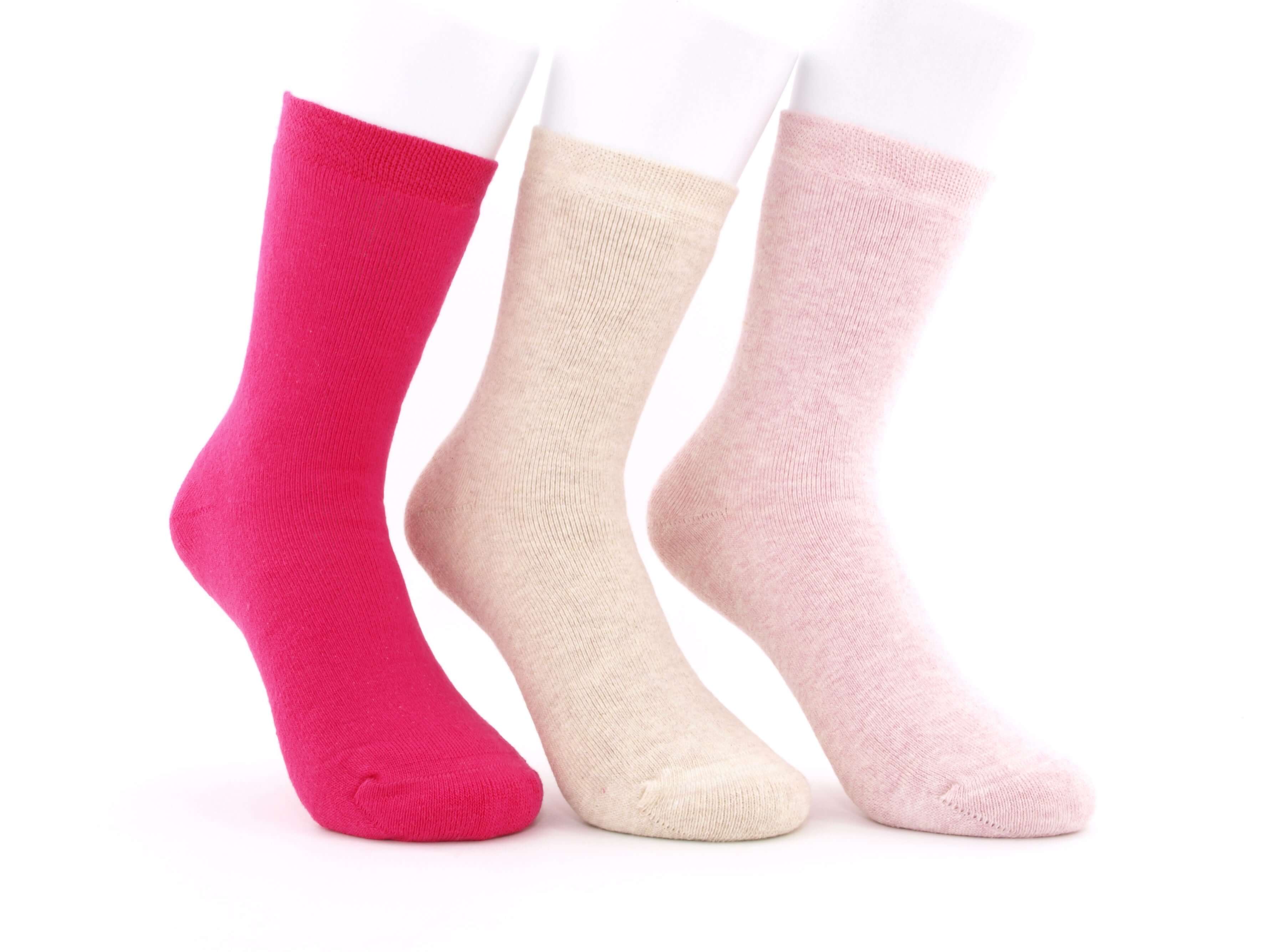 Bild: Warme Kindersocken rosa 1